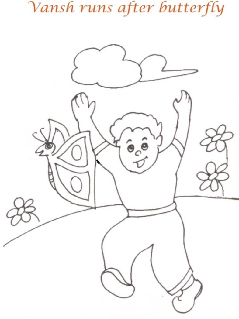 3062 Picnic coloring pages