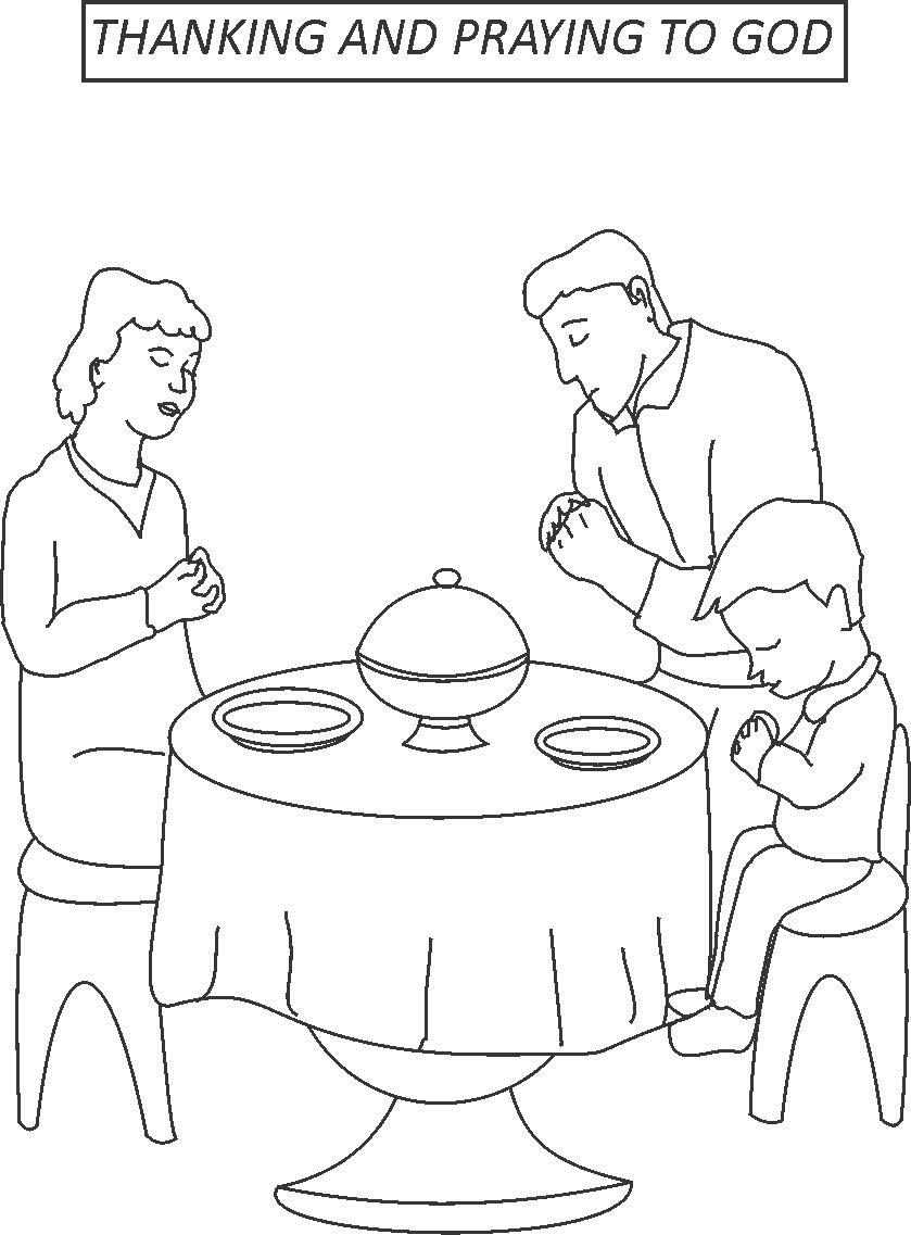 david gave thanks coloring pages - photo #1
