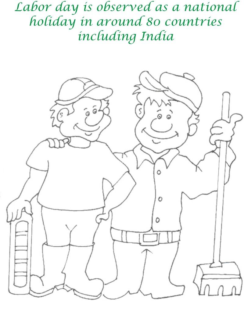 laborday coloring pages - photo #11
