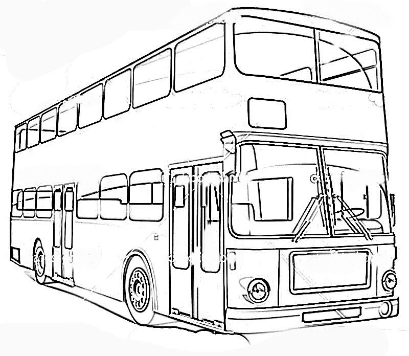 'Types of Motor Vehicles' printable coloring pages for kids18